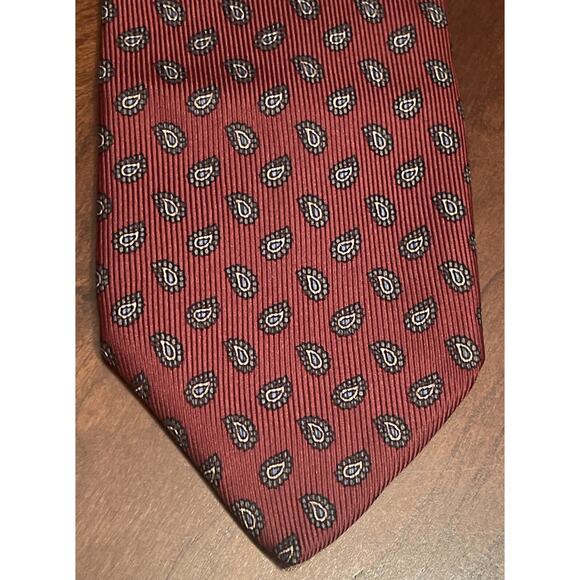 Robert Talbott For Ed Mitchell Westport Hand Made Men’s Neck Tie Made In Usa - Picture 1 of 9